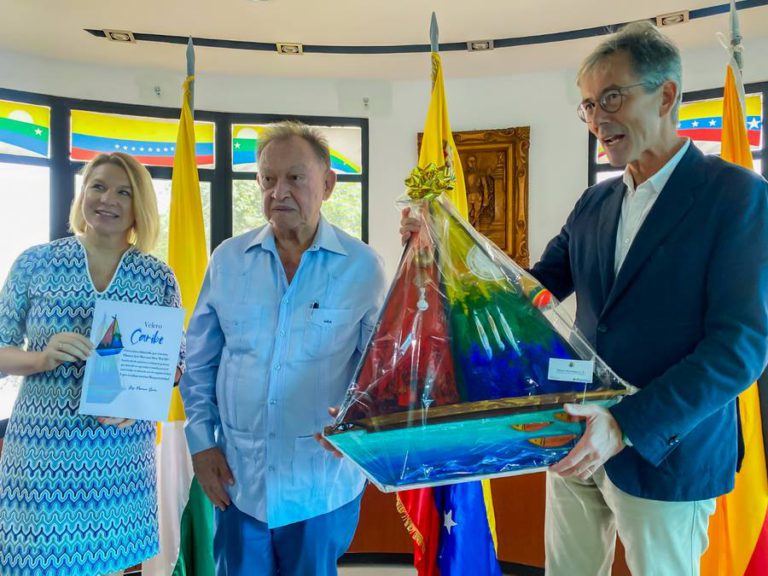 Foto 6 Gobernador Morel Rodríguez recibió a Volker Pellet, embajador de Alemania en Venezuela