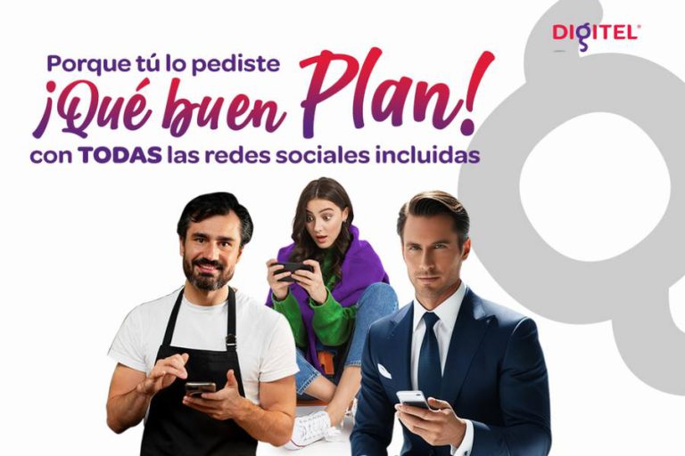 Digitel incluye redes sociales en sus Planes Inteligente Plus