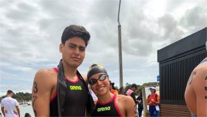 Aguas abiertas suma medalla de plata