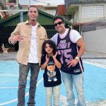 Miguelito junto a Mathew Farrait y Jay Flow