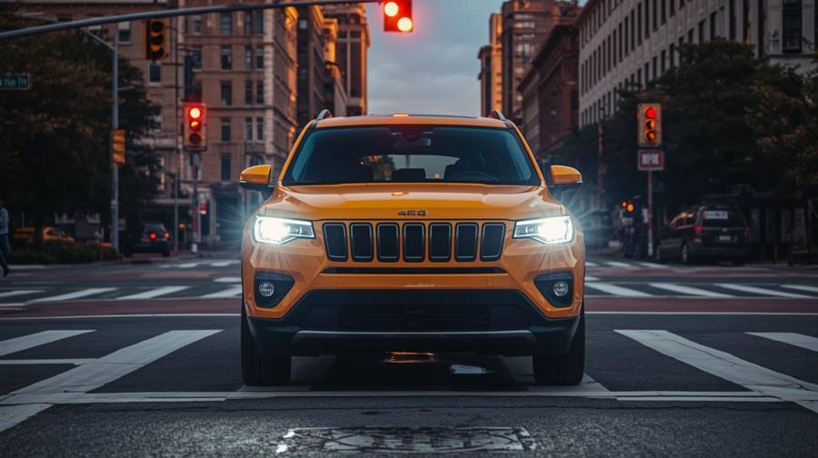 luz led en e5555555555555555del semaforo